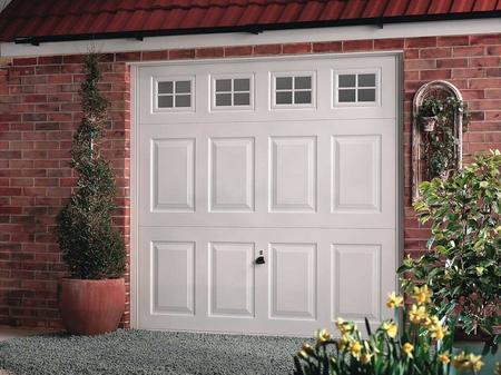 White Garage Door